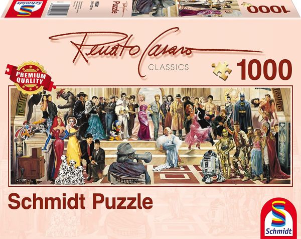 SCM59381 - Puzzle 1000 pezzi 100 anni di cinematografia - 1