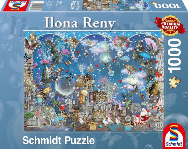 SCM59947 - Puzzle da 1000 pezzi Blue Christmas Sky - 1