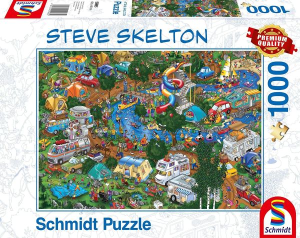 SCM59965 - Puzzle 1000 pezzi Tempo morto della vita quotidiana Steve SKELTON - 1