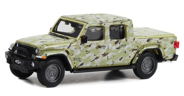 GREEN61030-F - JEEP Gladiator 2022 US Army della serie BATTLE 64 in blister - 1