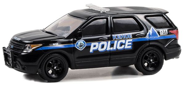 GREEN62010-F - Blisterato FORD Police Interceptor Utility 2013 Kehoe Police dal film Inseguimento a freddo 2019 - 1