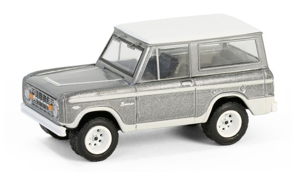 GREEN62030-E - FORD Bronco 1967 grigio dalla serie TV COUNTING CARS in blister cardato - 1