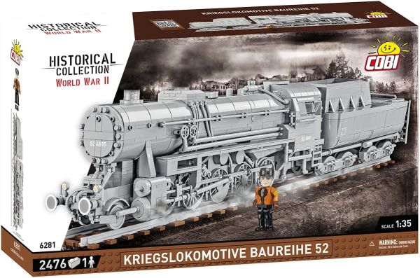 COB6281 - Locomotiva KRIEGSLOKOMOTIVE Baureihe 52 - 2476 parti - 1