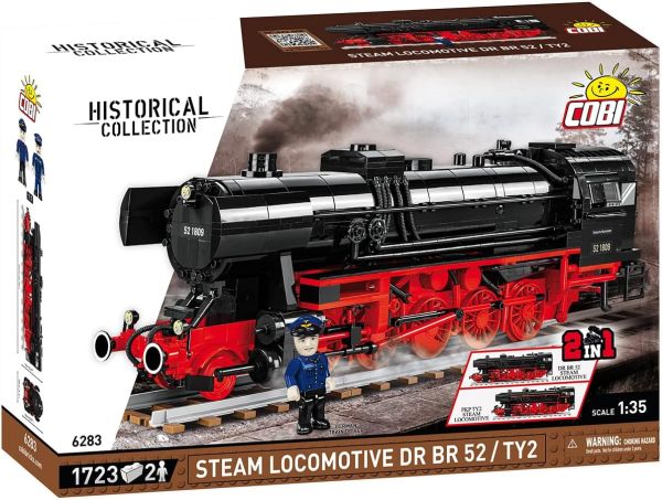 COB6283 - Locomotiva STEAM DR BR 52/Tipo 2 – 1723 pezzi - 1