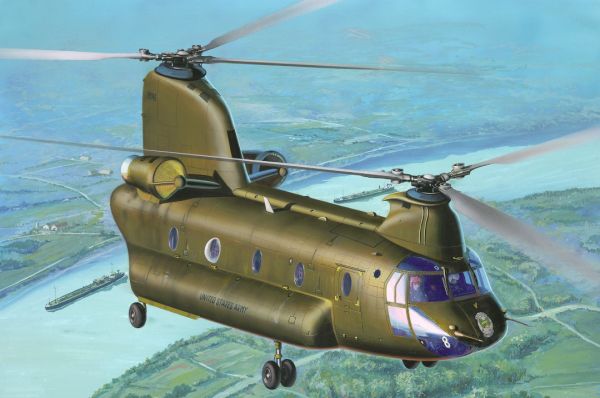 REV63825 - Set di modelli CH-47D Chinook da costruire e dipingere - 1