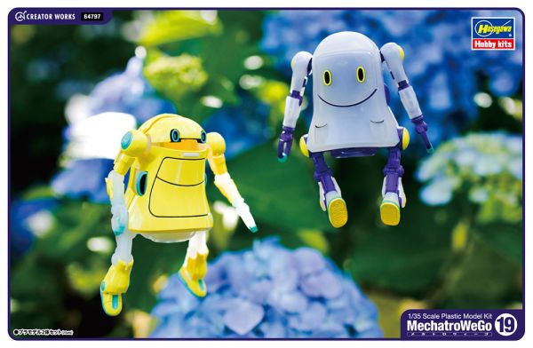 HAW64797 - Mechatrowego N°19 Go-Sto - Shi-Su & Poncho da assemblare e dipingere - 1