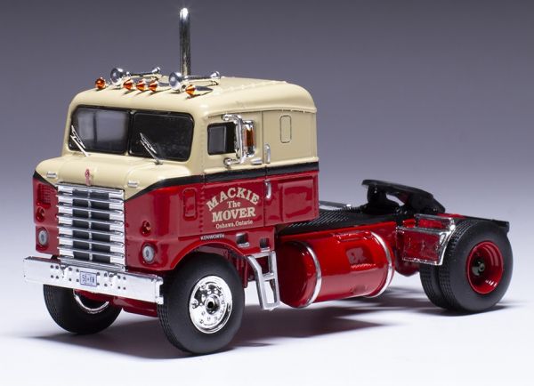 IXO64TR008 - KENWORTH Bullnose 4x2 1950 rosso e beige MACKIE The MOVER - 1