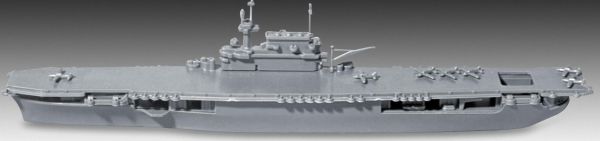 REV65824 - Imbarcazione USS enterprise CV-6 da assemblare e dipingere con vernice e accessori - 1