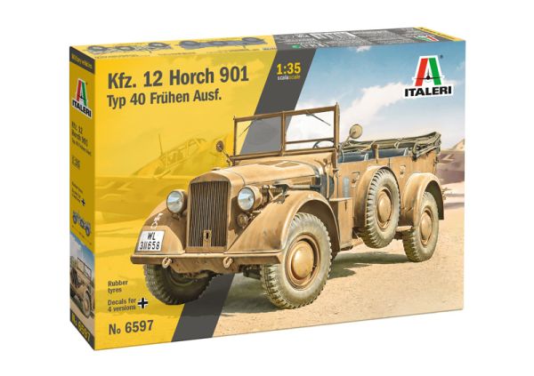 ITA6597 - Veicolo Kfz.12 Horch 901 Typ 40 da assemblare e dipingere - 1