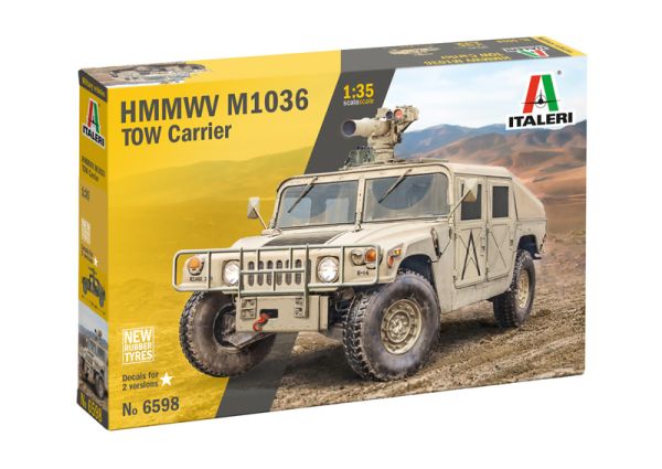 ITA6598 - Assemblare e dipingere il modello - HMMWV M1036 TOW Carrier - 1