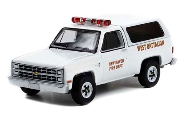 GREEN67030-D - 1989 CHEVROLET K5 Blazer della serie FIRE & RESCUE in blister - 1