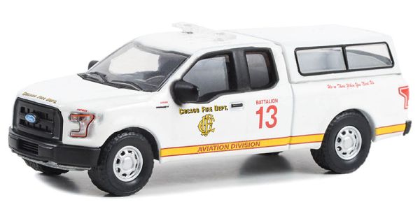 GREEN67050-E - FORD F-150 2016 Vigili del fuoco di Chicago dalla serie FIRE & RESCUE in blister - 1