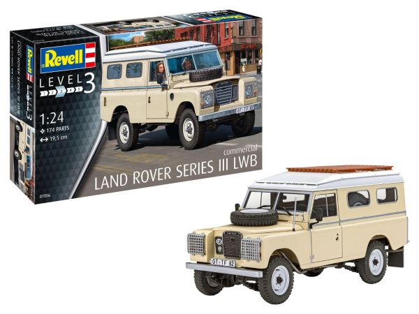 REV67056 - LAND ROVER Serie III LWB 109 con vernice da assemblare - 1