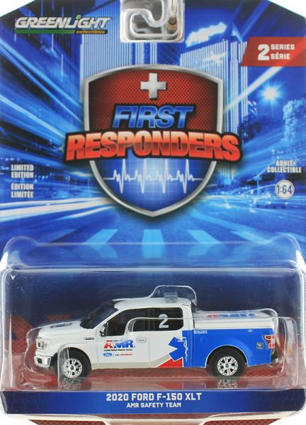 GREEN67060-F - 2020 FORD F-150 XLT AMR Safety Team della serie FIRST RESPONDERS in blister - 1