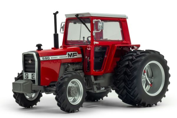 UH6766 - MASSEY FERGUSON 590 4wd posteriore gemello - Limitato a 750ex. - 1