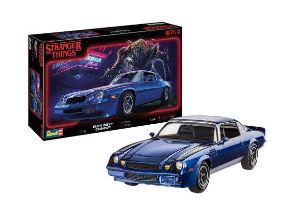 REV67728 - CHEVROLET Camaro Z/28 - STRA?GER THINGS con accessori base da assemblare - 1