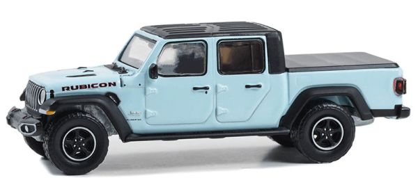 GREEN68040-E - JEEP Gladiator Overland 2023 niebieski z serii SHOWROOM FLOOR w opakowaniu typu blister - 1