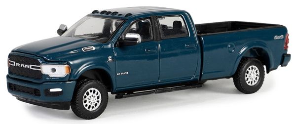 GREEN68050-A - DODGE Ram 2500 Bighorn 2023 blu SHOWROOM FLOOR in blister - 1