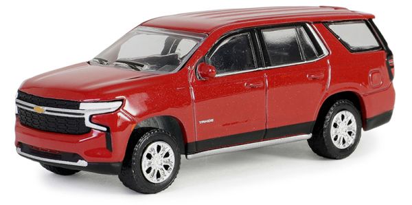 GREEN68050-D - CHEVROLET Tahoe LS 2023 rosso della serie SHOWROOM FLOOR, in blister - 1