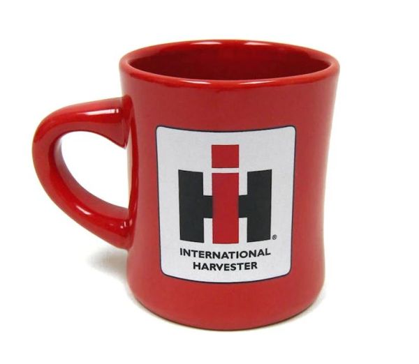 6837 - Tazza con logo INTERNATIONAL Harvester Rosso - 1