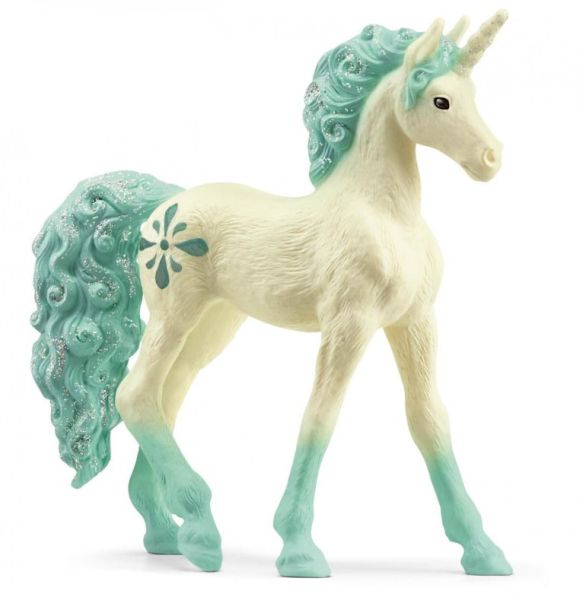 SHL70764 - Unicorno Acquamarina da collezione - 1