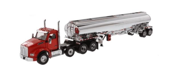 DCM71102 - KENWORTH T880S Day Cab 8x4 con serbatoio cromato 2 assi - 1