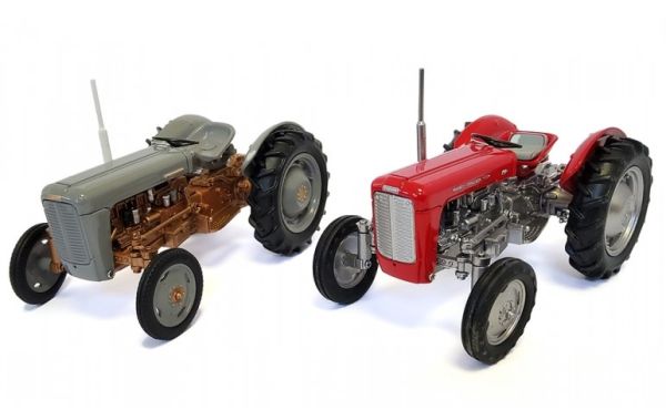 UH7125 - MASSEY FERGUSON 35 con FERGUSON F35 - Edizione limitata a 1000 pezzi ex. - 1