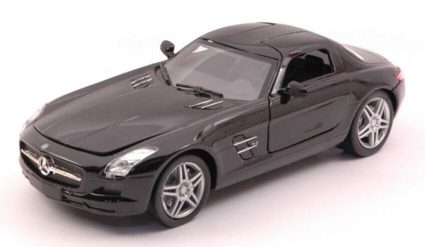 NEW71263C - MERCEDES-BENZ SLS AMG nero - 1