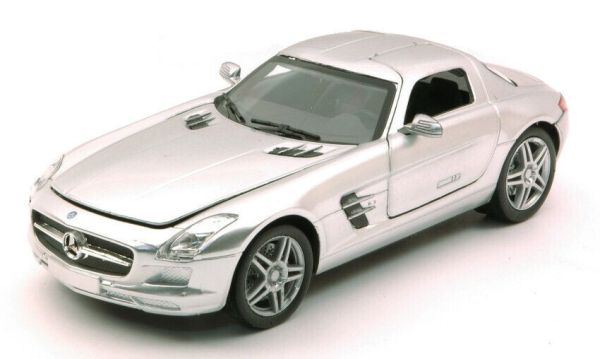 NEW71263D - MERCEDES-BENZ SLS AMG argento - 1