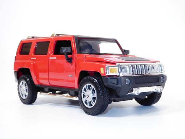 OPTIMUM724240 - HUMMER H3 rosso - 1