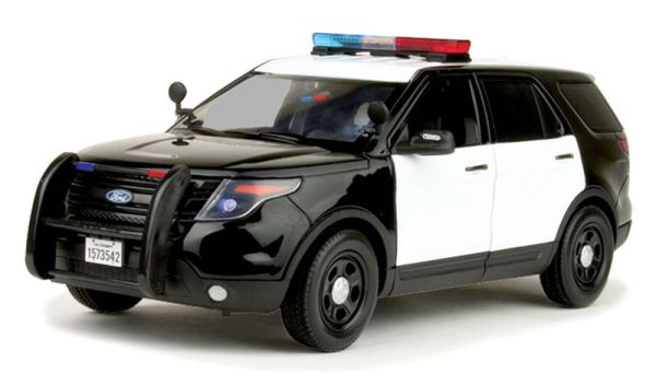 MMX73996 - FORD Interceptor utility 2015 Polizia con suoni e luci Nera - 1