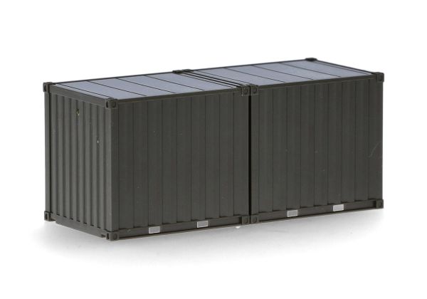 HER747103 - Container 10 piedi verde scuro - 2 pezzi - 1