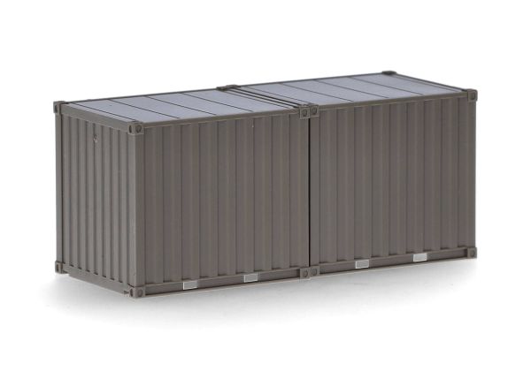 HER747110 - Container 10 piedi grigio - 2 pezzi - 1