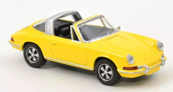 NOREV750042 - PORSCHE 911 Targa 1969 Giallo Segnale di auto a reazione - 1