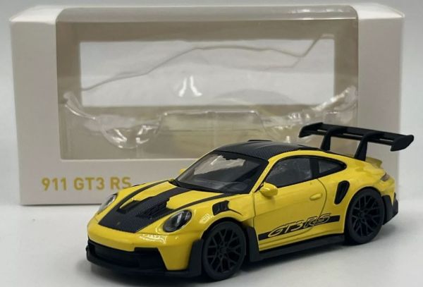 NOREV750063 - PORSCHE 911 GT3 RS 2022 Giallo con adesivi neri - Jet-car - 1