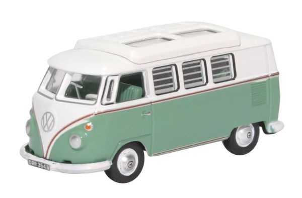 OXF76VWS002 - VOLKSWAGEN Tipo 1 Samba blu turchese e bianco - 1