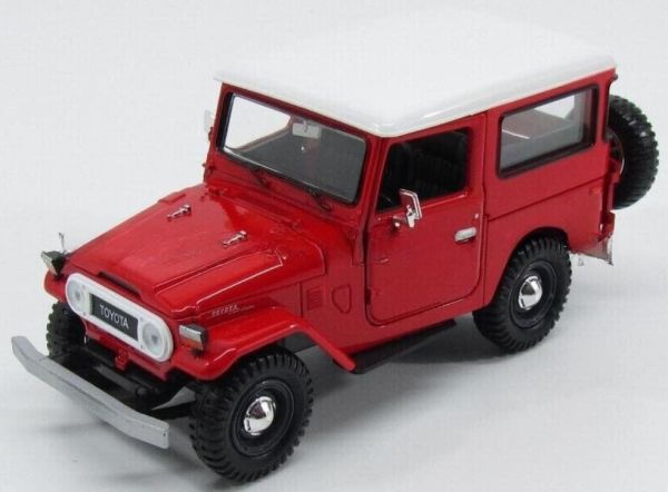 MMX79323ROUGE - TOYOTA FJ40 1974 rosso e bianco - 1