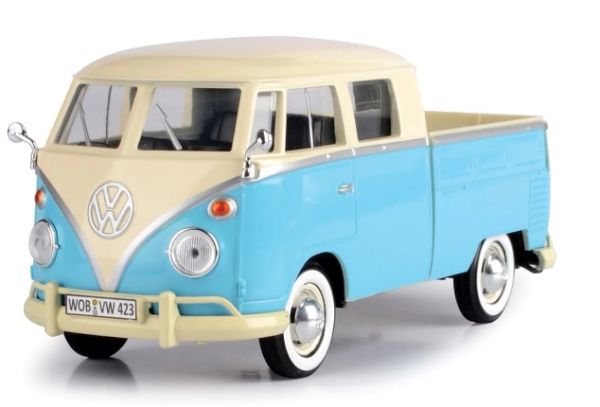 MMX79343CRBL - VOLKSWAGEN T1 Pick Up blu e crema - 1