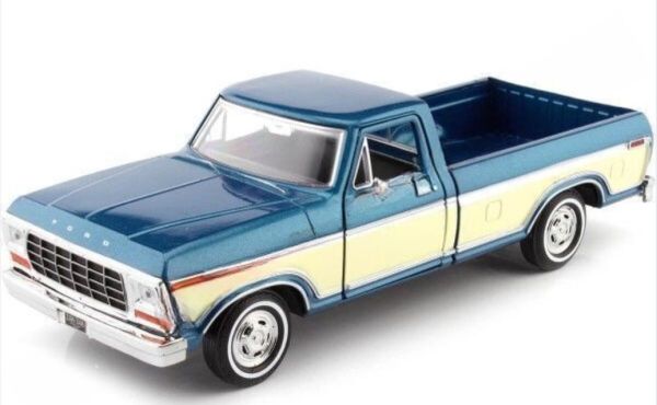 MMX79346BLEU - FORD F-150 Custom 1979 blu e beige - 1