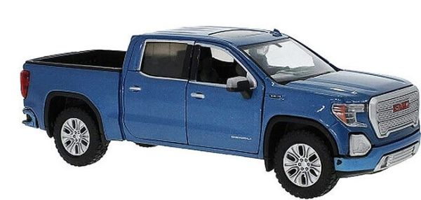 MMX79362BL - 2019 GMC Sierra 1500 Denali Crew Cab Blu - 1