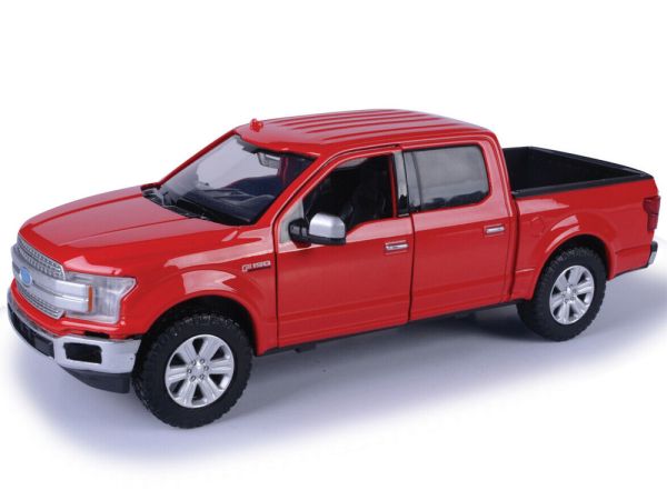 MMX79363RO - 2019 FORD F-150 Lariat Crew Cab Rosso - 1