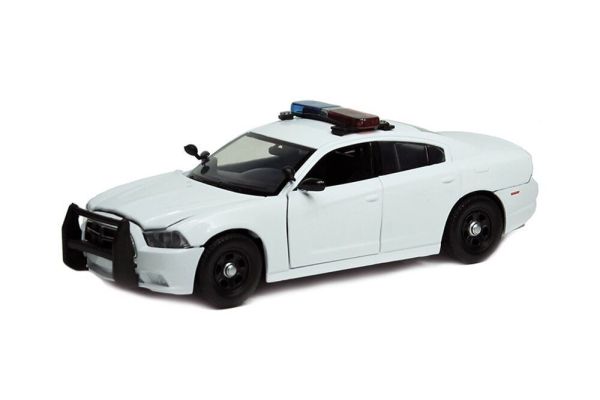 MMX79532BLANC - DODGE Charger inseguimento 2011 Polizia con suoni e luci - 1