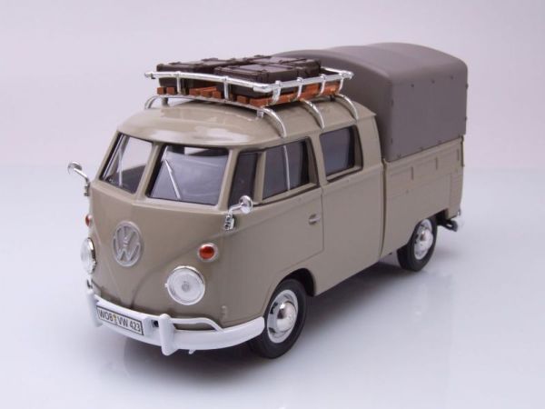 MMX79553GRIS - VOLKSWAGEN T1 Autobus pick-up con bagagli Grigio - 1