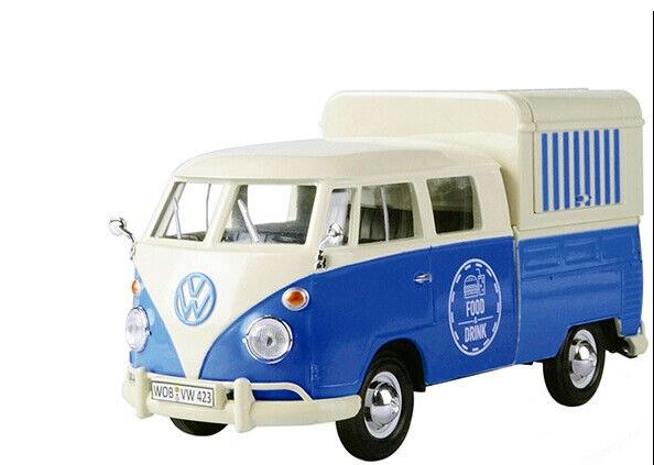 MMX79576 - VOLKSWAGEN Tl Tipo 2 Food Truck Blu e bianco - 1