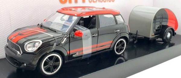 MMX79762 - MINI COOPER Countryman S con roulotte a T rossa e nera - 1