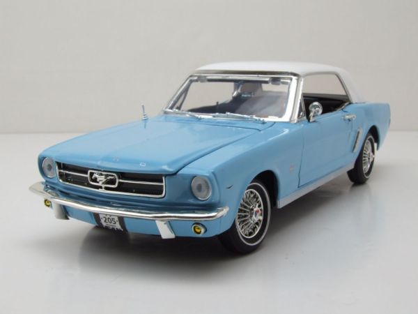 MMX79834 - FORD Mustang 1964 Blu James Bond - Thunderball - 1