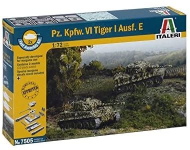 ITA7505 - Pz.Kpfw.VI Serbatoio Tiger I attacco rapido da montare e verniciare - 1