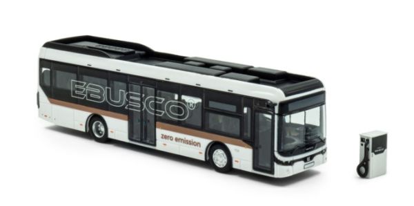 HOL8-1236 - Autobus EBUSCO 2.2 promo con stazione di ricarica Bianco - 1