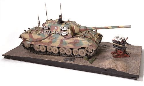 FOV801065A - PANZERJAGER TIGER Versione B SD.KFZ.186 Cacciatori di carri armati #314 Jagdtiger con sospensione Porsche - Battaglione pesante 653 Germania 1945 - 1