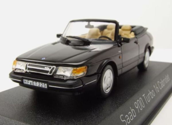 NOREV810045 - SAAB 900 Turbo cabriolet 1992 Nero - 1